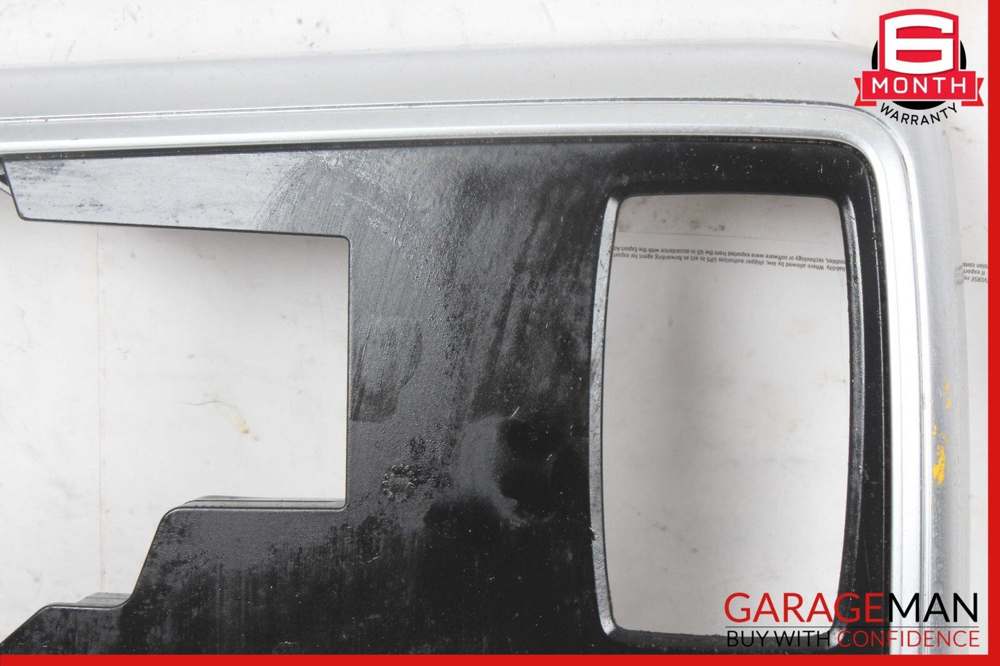 12-19 Mercedes X166 GL450 ML400 GLS550 Center Console Bezel Trim Black OEM