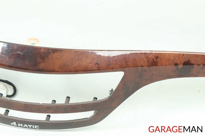 07-13 MERCEDES W221 S550 DASHBOARD DASH BOARD CENTER TRIM MOLDING OEM
