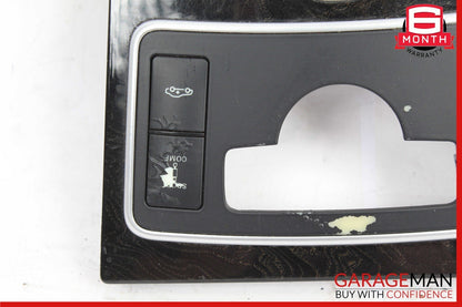 10-13 Mercedes W212 E350 E250 Center Console Switch Trim Cover Bezel Black