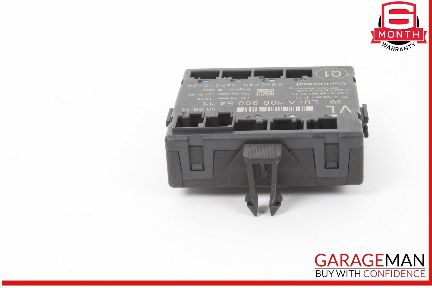 12-20 Mercedes W166 ML350 4MATIC Front Left Driver Side Door Control Module Unit