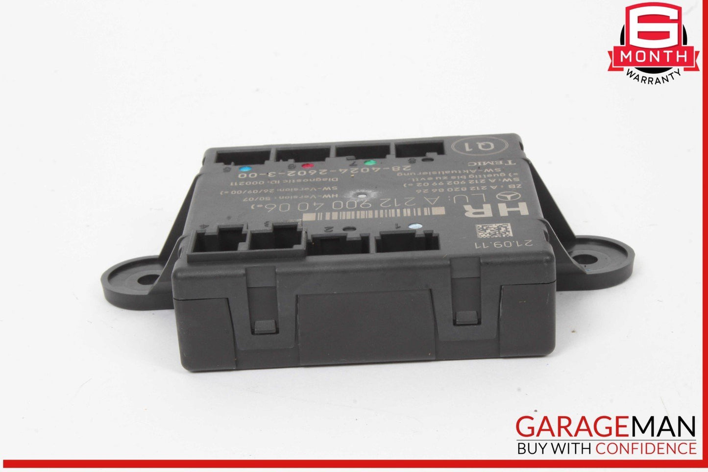 08-18 Mercedes W204 C250 E350 Rear Right Side Door Control Module 2129004006 OEM