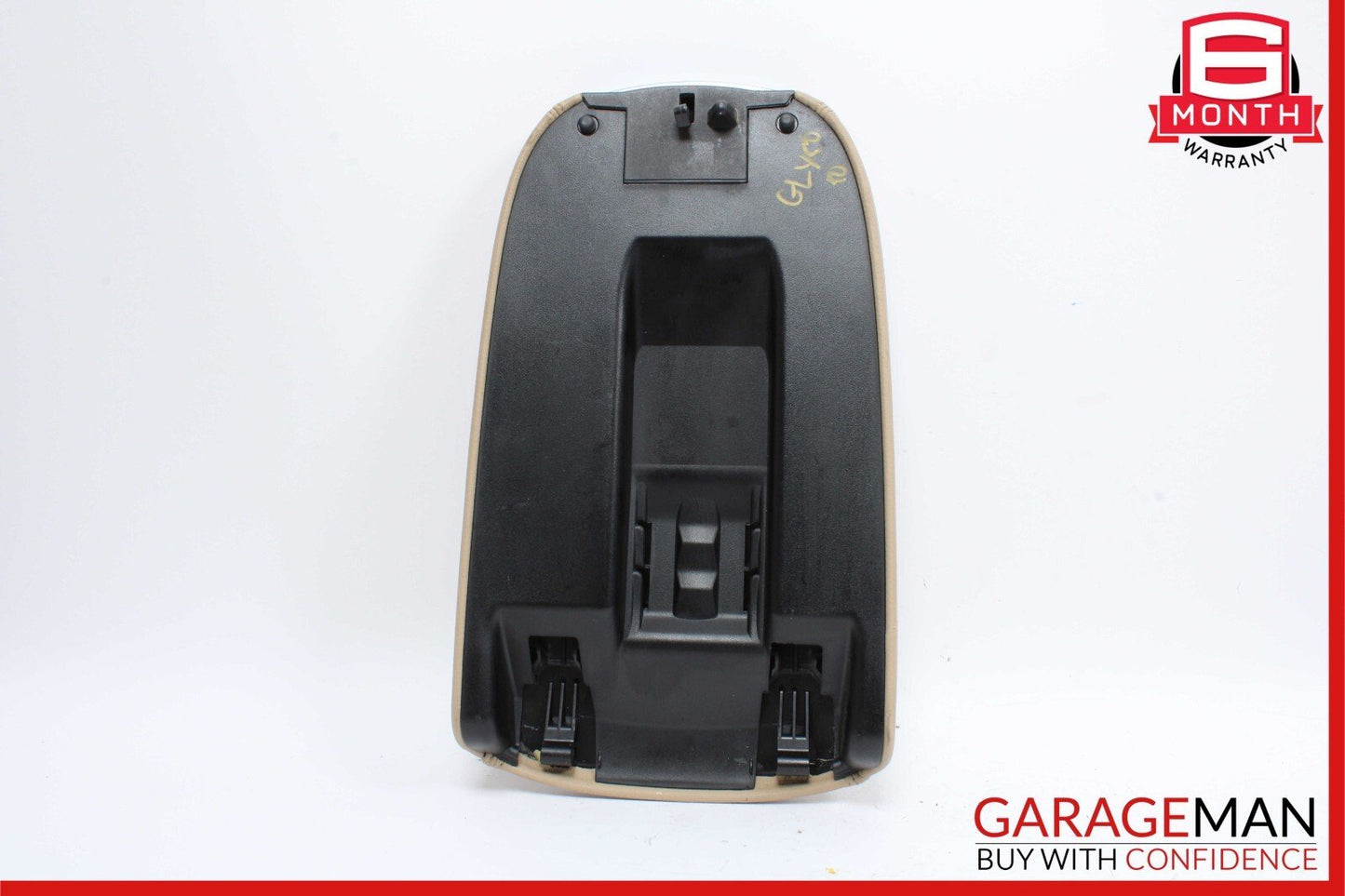 06-12 Mercedes X164 GL450 Front Center Console Arm Rest Storage Door Lid Brown