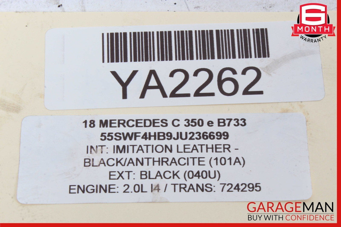 14-19 Mercedes W205 C350e CLA45 AMG Auxilary Water Coolant Pump 0005002686 OEM