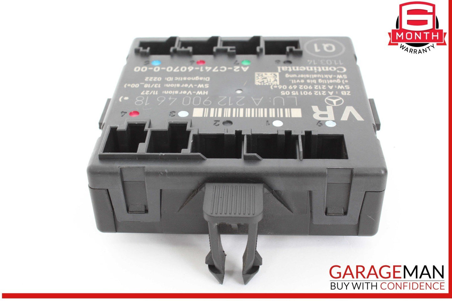08-18 Mercedes X204 GLK350 GLK250 C250 Front Right Side Door Control Module Unit