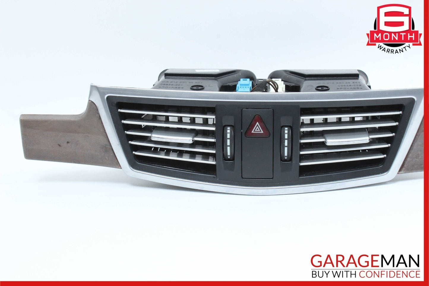 10-13 Mercedes W212 E350 Dashboard Dash AC A/C Air Vent Center Trim Assembly OEM