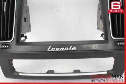17-20 Maserati Levante Center Dash Air Vent Grille Screen Frame Trim Panel OEM