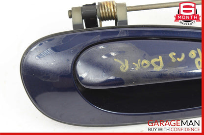 97-04 Porsche Boxster 986 Front Right Side Exterior Door Handle Assy Blue OEM