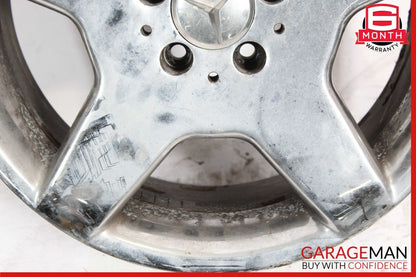 00-06 Mercedes W220 S430 CL500 9 X R18 18" Rear Wheel Rim 2204013702 OEM