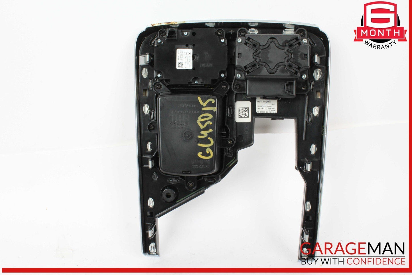 12-19 Mercedes X166 GL450 ML400 GLS550 Center Console Bezel Trim Black OEM