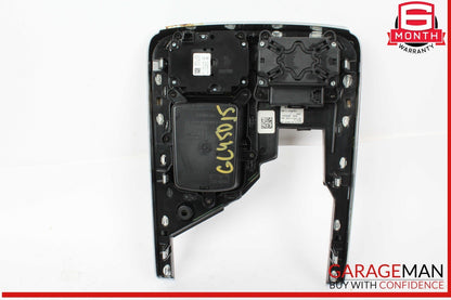 12-19 Mercedes X166 GL450 ML400 GLS550 Center Console Bezel Trim Black OEM