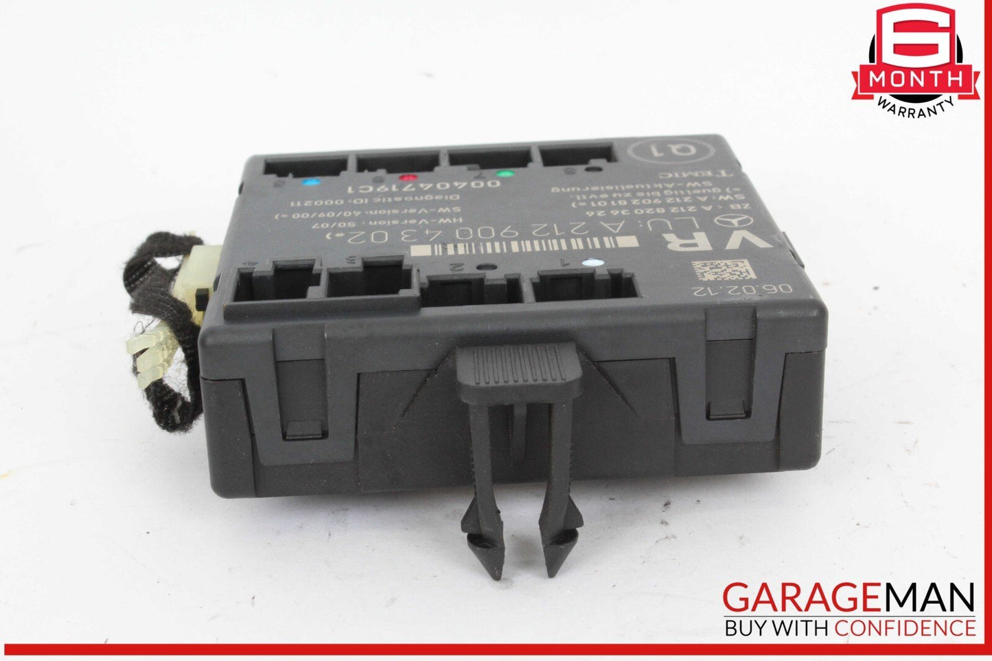 08-18 Mercedes X204 GLK350 4MATIC Front Right Side Door Control Module OEM