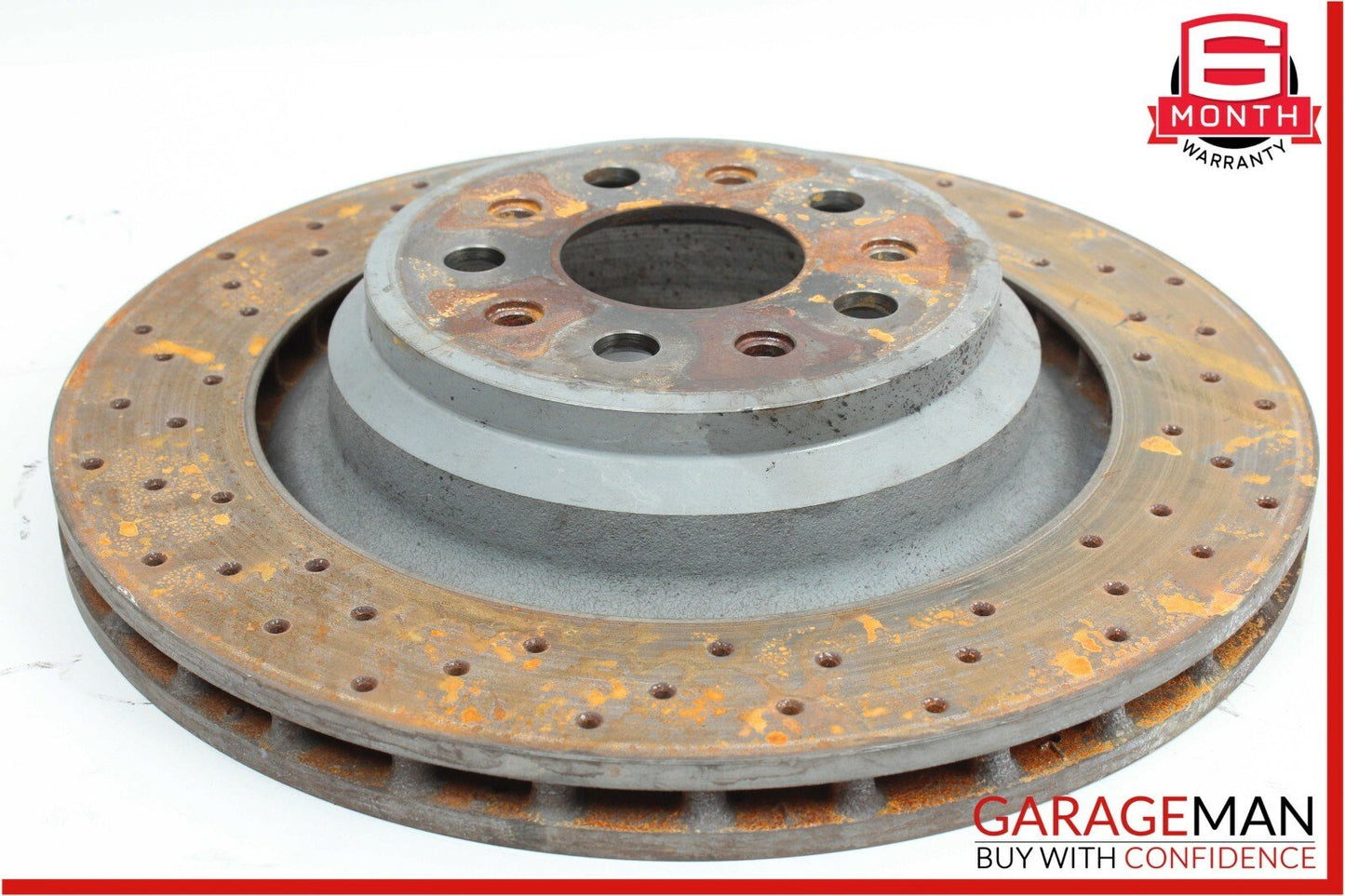 14-17 Maserati Ghibli Rear Left Side Brake Rotor Disc OEM
