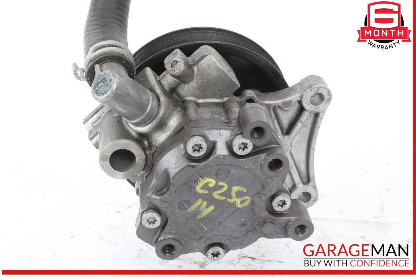 12-14 Mercedes W204 C250 Power Steering Pump Reservoir Hose Tube Assembly OEM