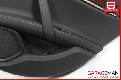 14-17 Maserati Ghibli Rear Right Complete Interior Door Trim Panel Assembly