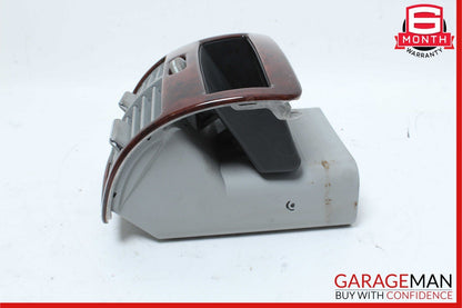 00-06 Mercedes W220 S500 Center Console Rear Air Vent 2208300654 Wood OEM
