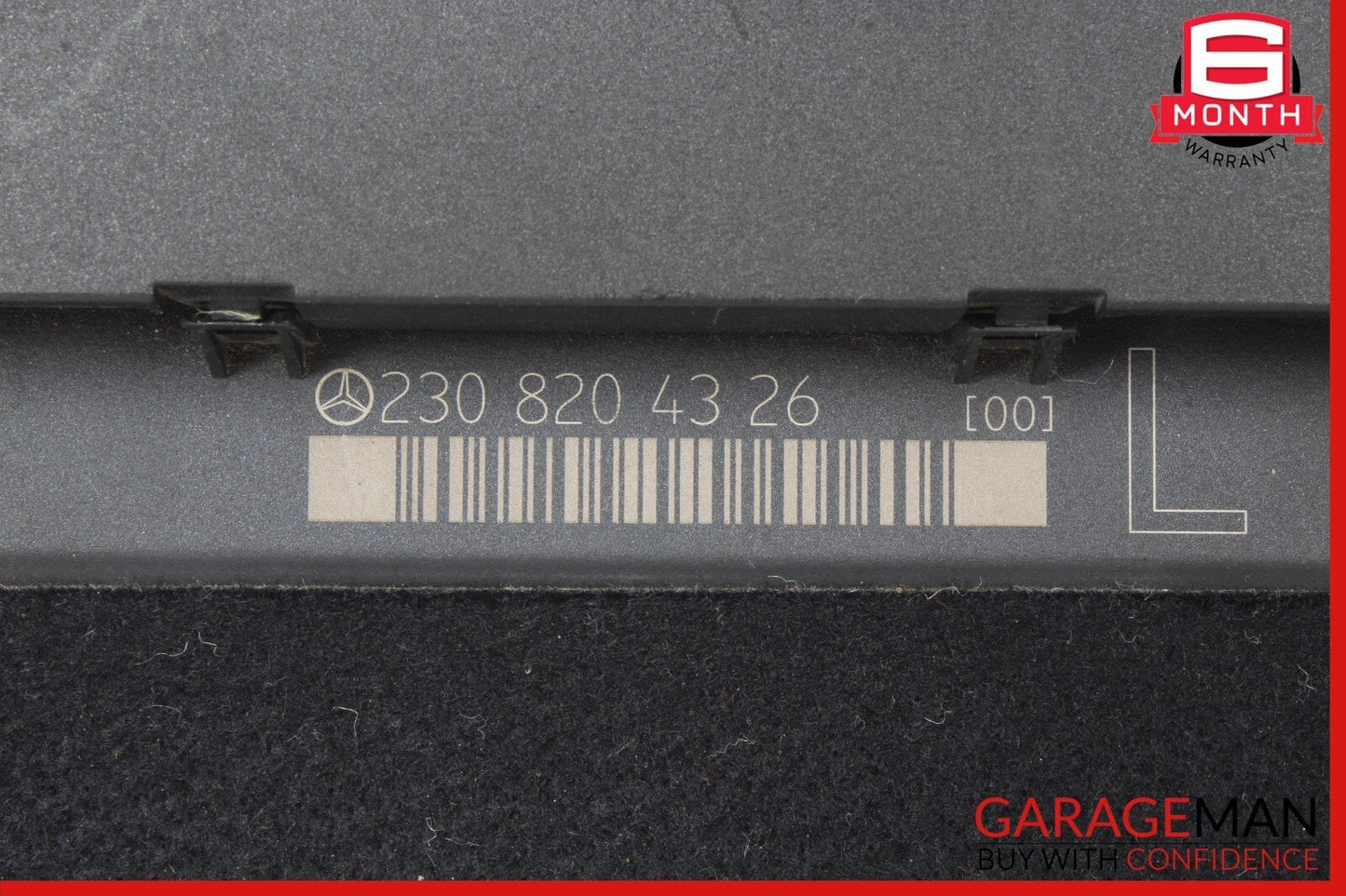 03-12 Mercedes R230 SL500 SL55 AMG Front Left Under Seat Control Module Unit OEM
