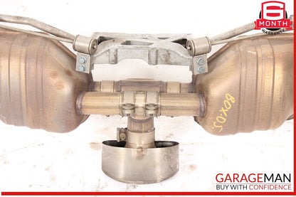 05-08 Porsche Boxster 987 2.7L Exhaust Muffler Assembly OEM
