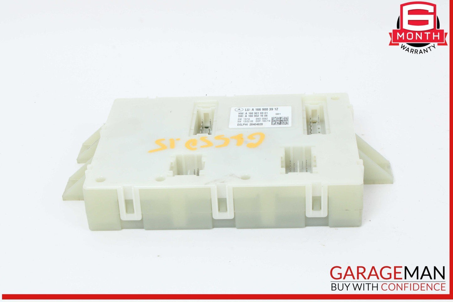 13-19 Mercedes X166 GL550 GL450 Rear SAM Module Control Unit Signal Acquisition