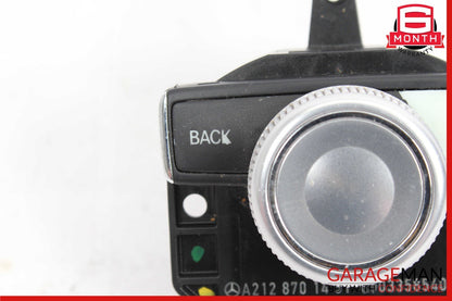 10-13 Mercedes W212 E550 E350 Console Head Unit Controller Knob Multi Switch OEM