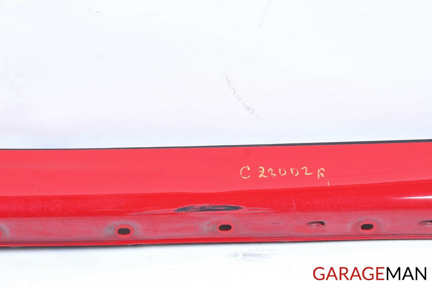 02-05 Mercedes W203 C230 Coupe Right Side Rocker Skirt Moulding Panel Red OEM