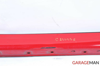 02-05 Mercedes W203 C230 Coupe Right Side Rocker Skirt Moulding Panel Red OEM