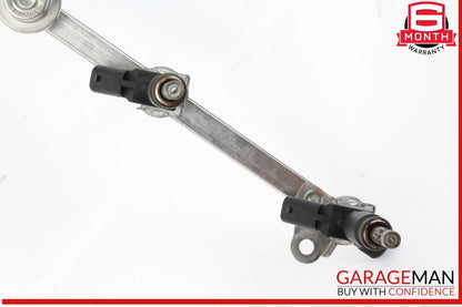05-12 Mercedes W164 ML350 E350 SLK300 Fuel Injector Rail w/ Fuel Injectors OEM