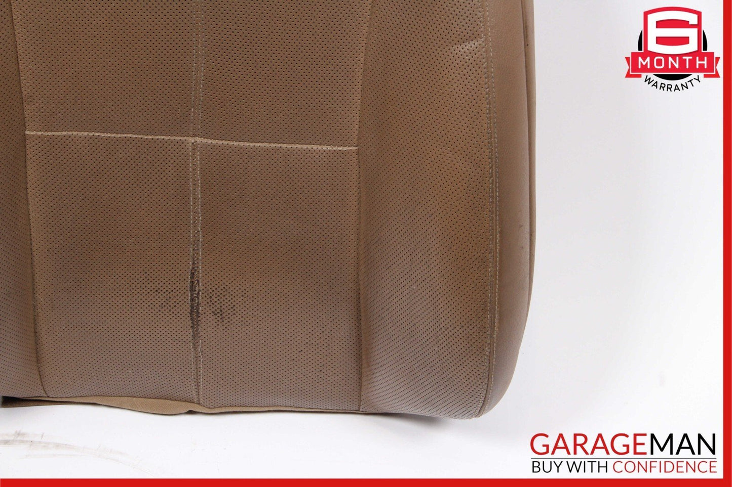07-09 Mercedes W221 S450 S550 Front Left Side Top Upper Seat Cushion Brown