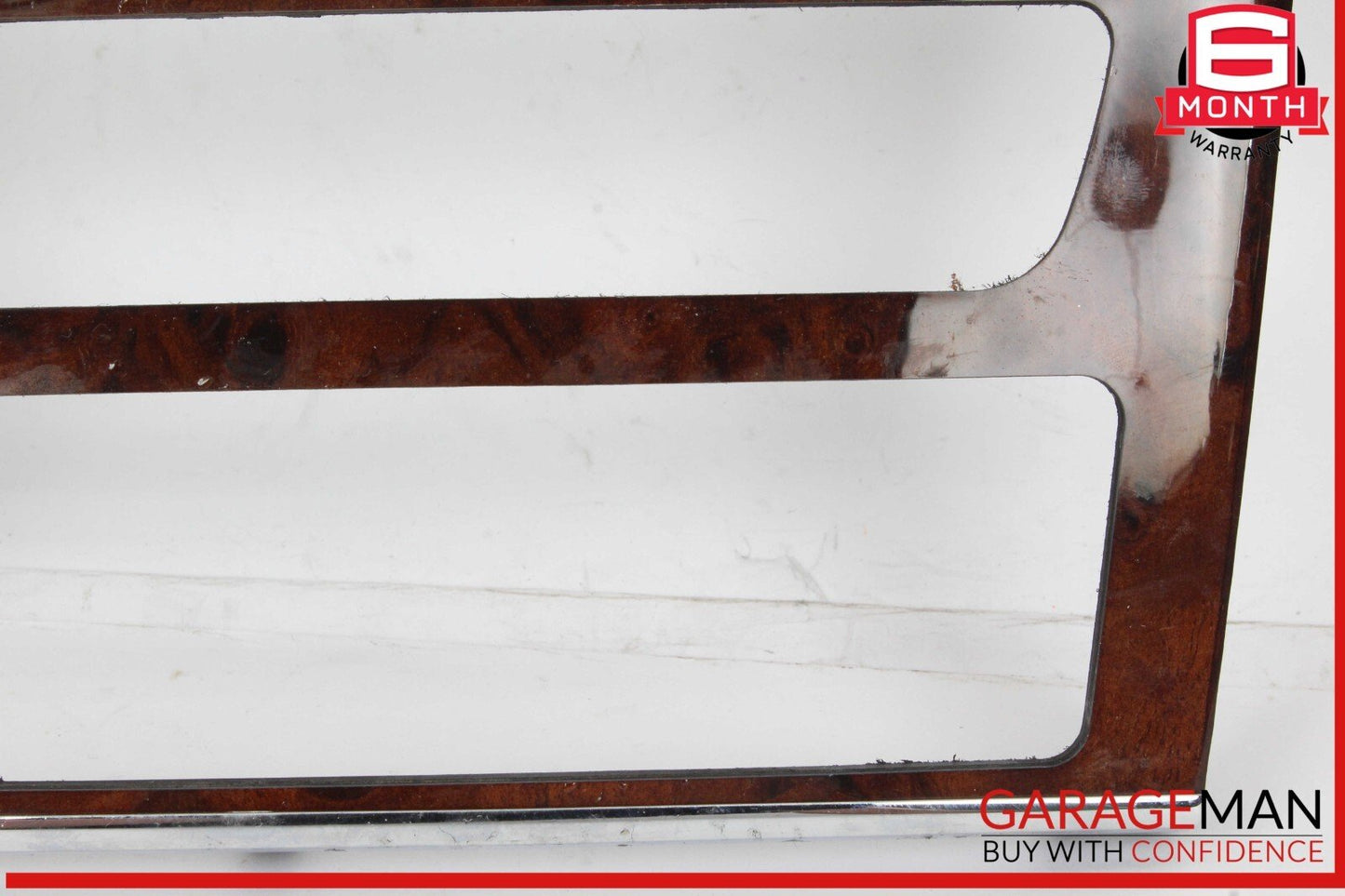 06-12 Mercedes X164 GL450 4MATIC Center Console Control Trim Panel Wood Bezel