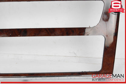 06-12 Mercedes X164 GL450 4MATIC Center Console Control Trim Panel Wood Bezel