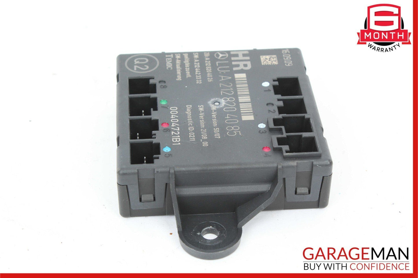08-18 Mercedes E550 E350 C350 C300 Rear Right Side Door Control Module Unit