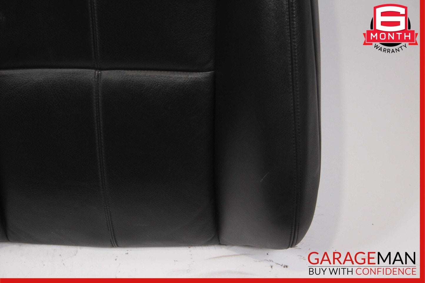 07-09 Mercedes W221 S550 Front Right Passenger Upper Seat Cushion Cover Black