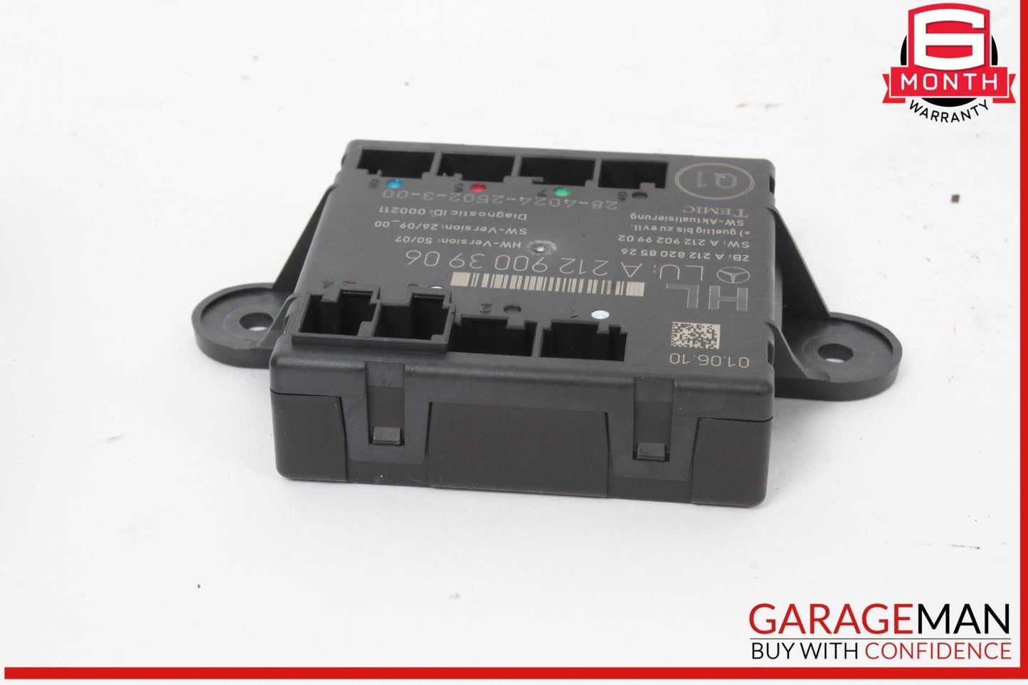 08-18 Mercedes W212 E350 Rear Left Side Door Control Module 2129003906 OEM