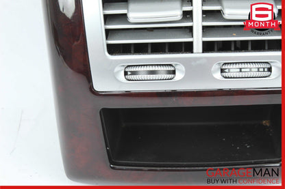 07-13 Mercedes W221 S550 S400 S600 Rear Center Console AC A/C Air Vent Trim OEM