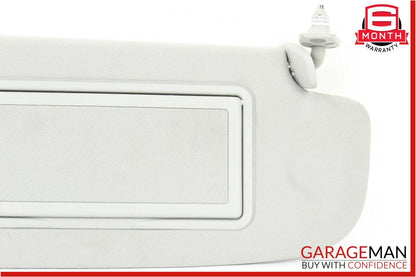 07-13 Mercedes S550 CL550 Front Right Sun Visor Sunvisor Shade Cover Grey Suede