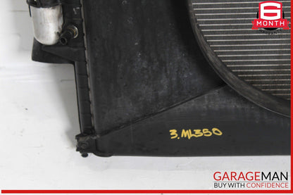 98-03 Mercedes W163 ML320 Engine Cooling Radiator AC A/C Condenser OEM