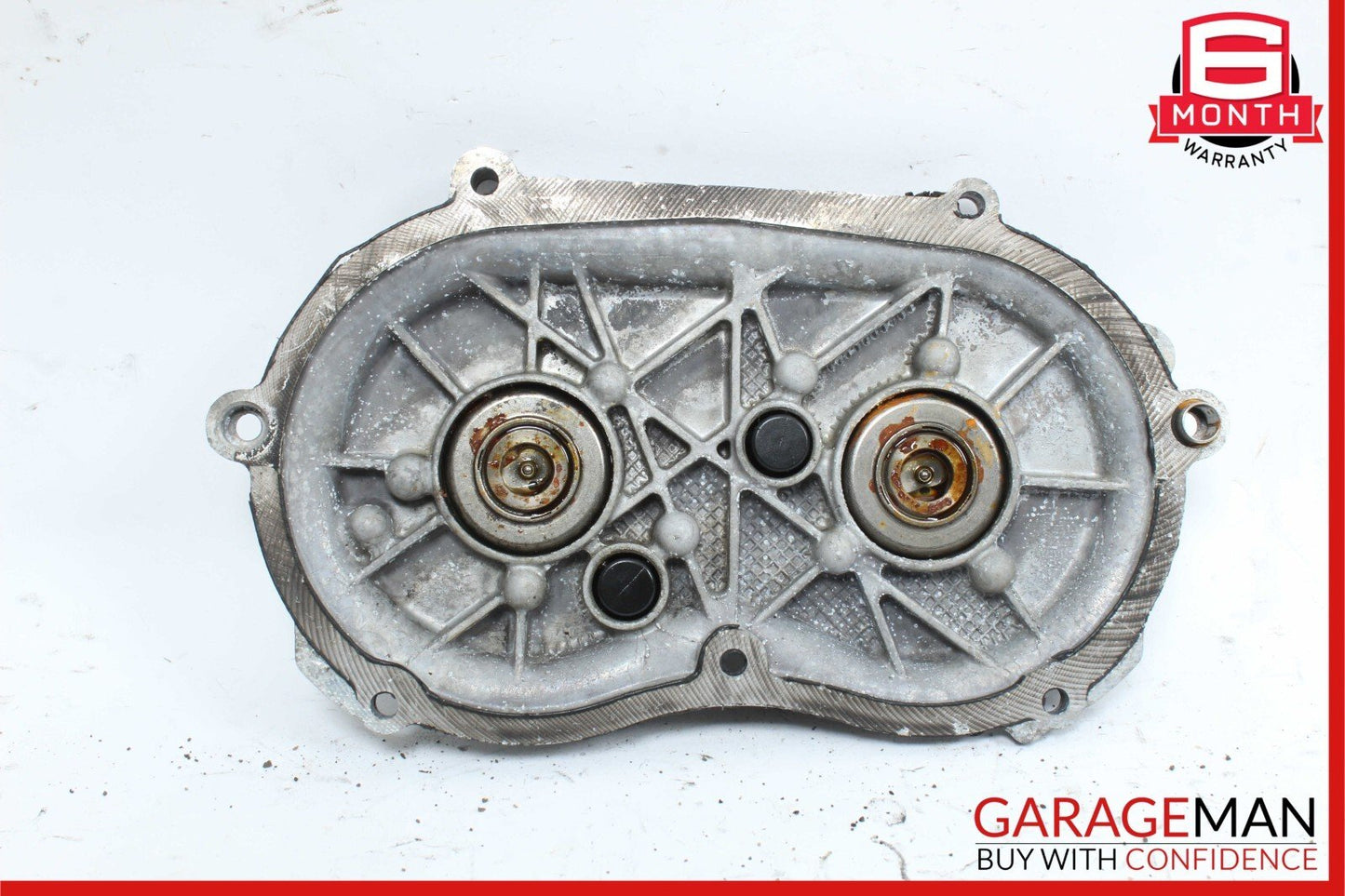 06-13 Mercedes W212 E350 Front Left Side Engine Timing Chain Cover Plate OEM