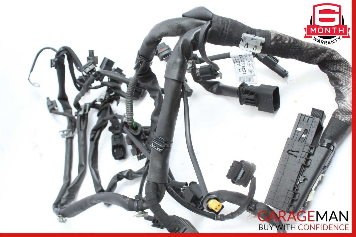 12-14 Mercedes W204 C250 1.8 Main Engine Motor Harness Wires Wire Wiring Assy