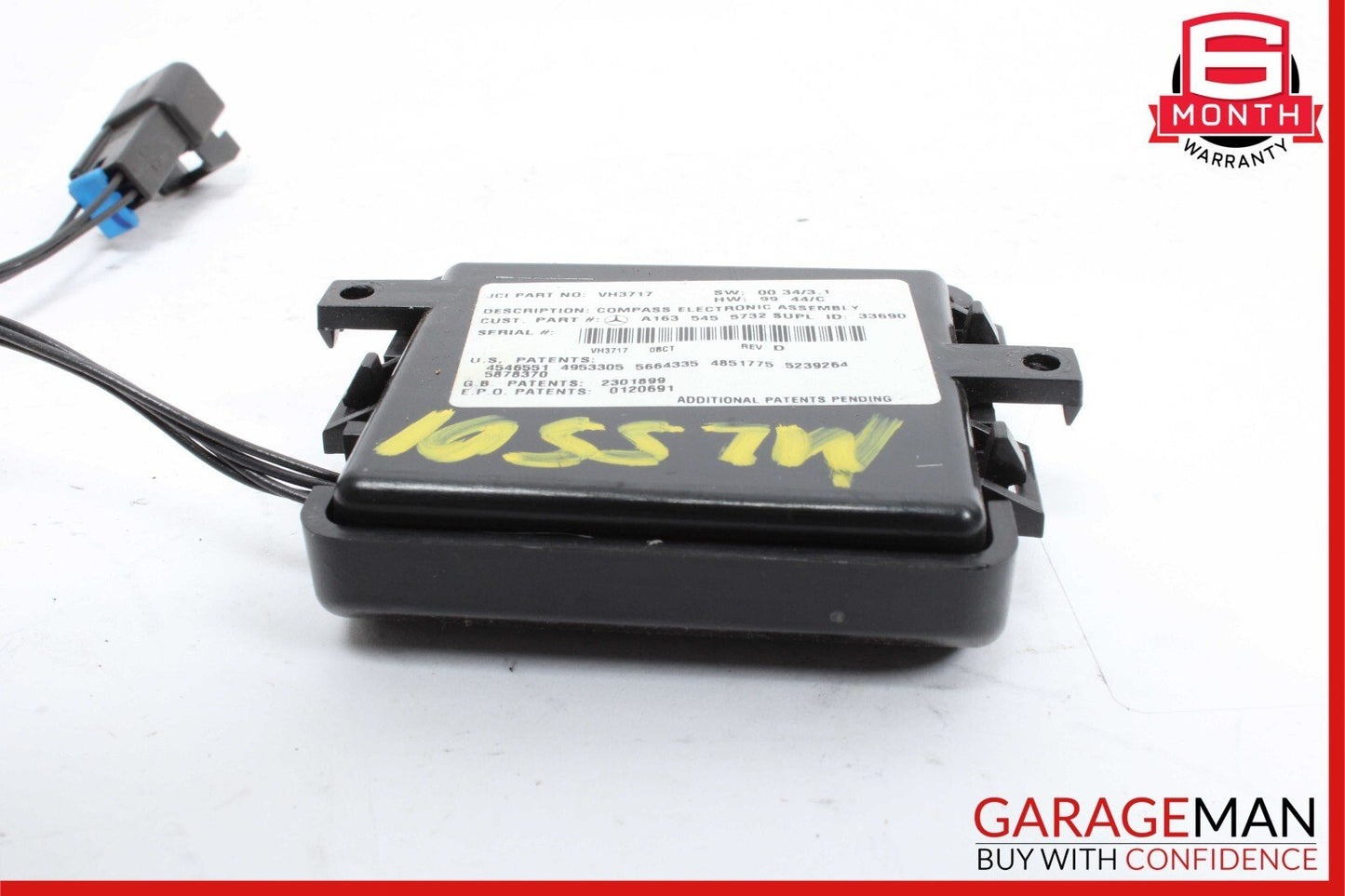 98-03 Mercedes W163 ML320 ML430 ML55 AMG Compass Electronic Control Module OEM
