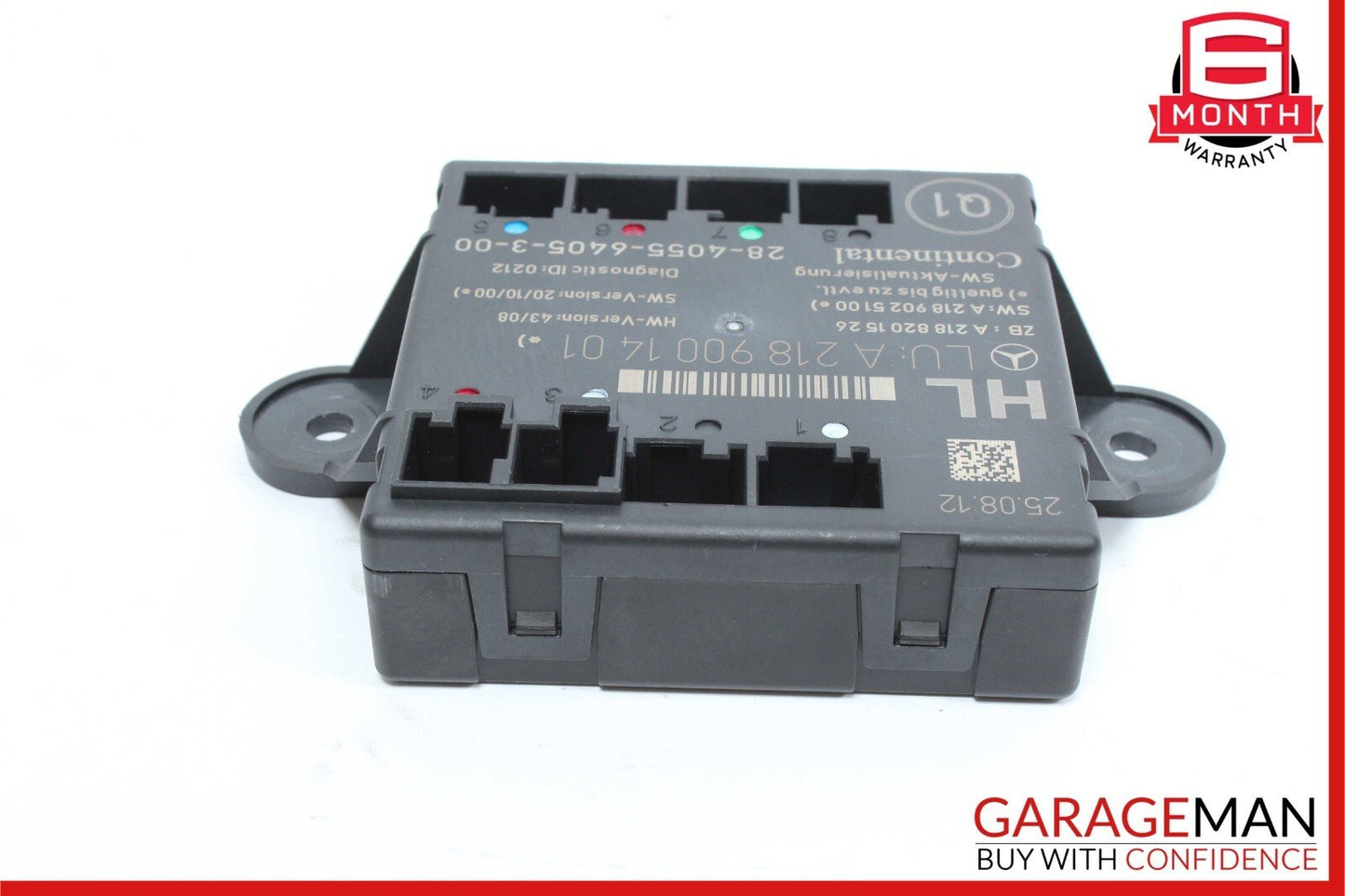 08-18 Mercedes W204 C250 Rear Left Side Door Control Module 2188201526 OEM