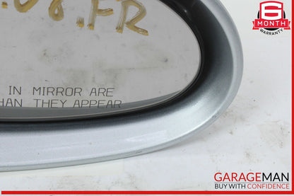 07-09 Mercedes W221 S550 S600 Front Right Side Door Rear View Mirror Silver OEM