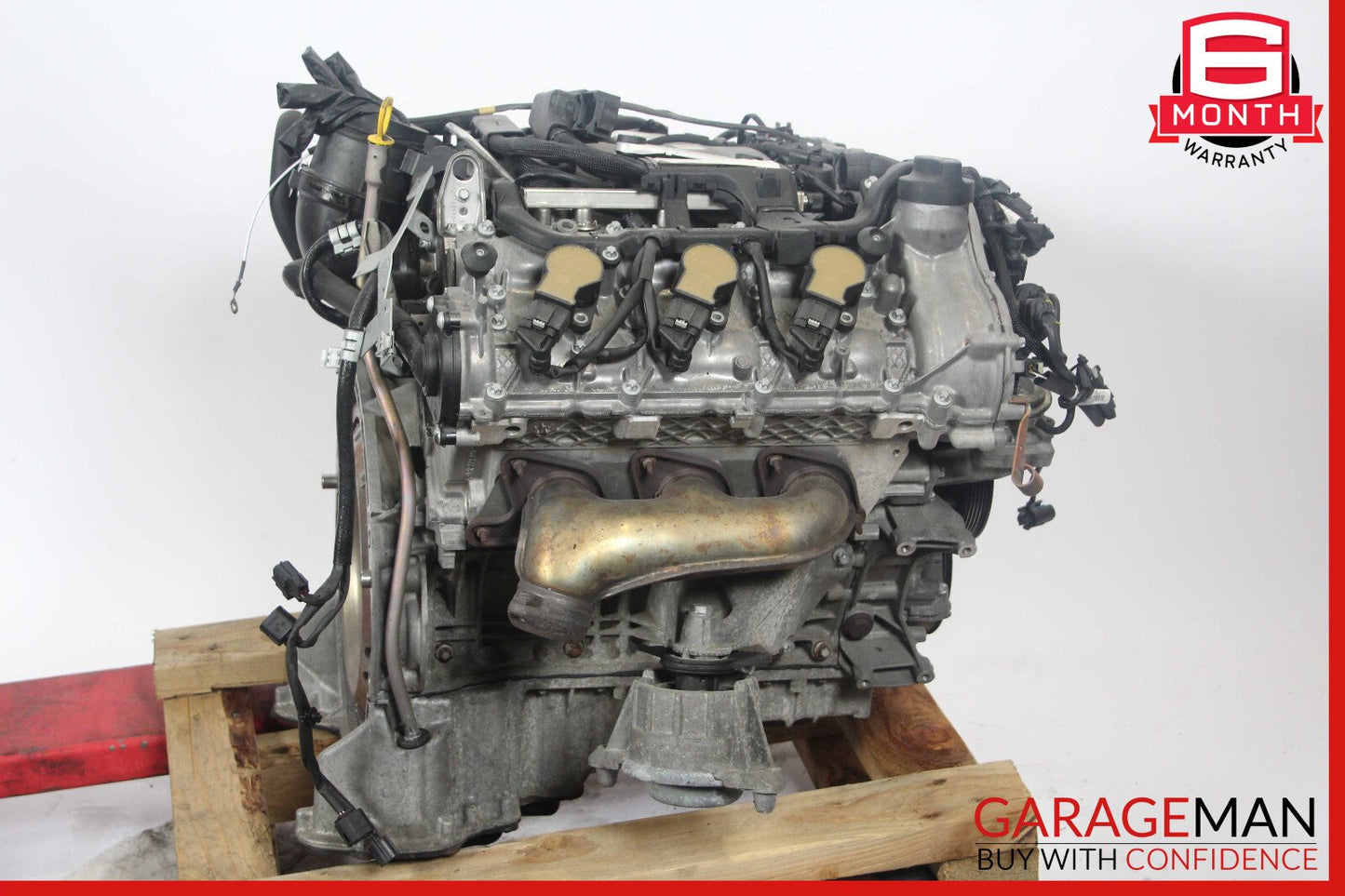 08-11 Mercedes W204 C300 3.0L V6 RWD Engine Motor Block Assembly OEM