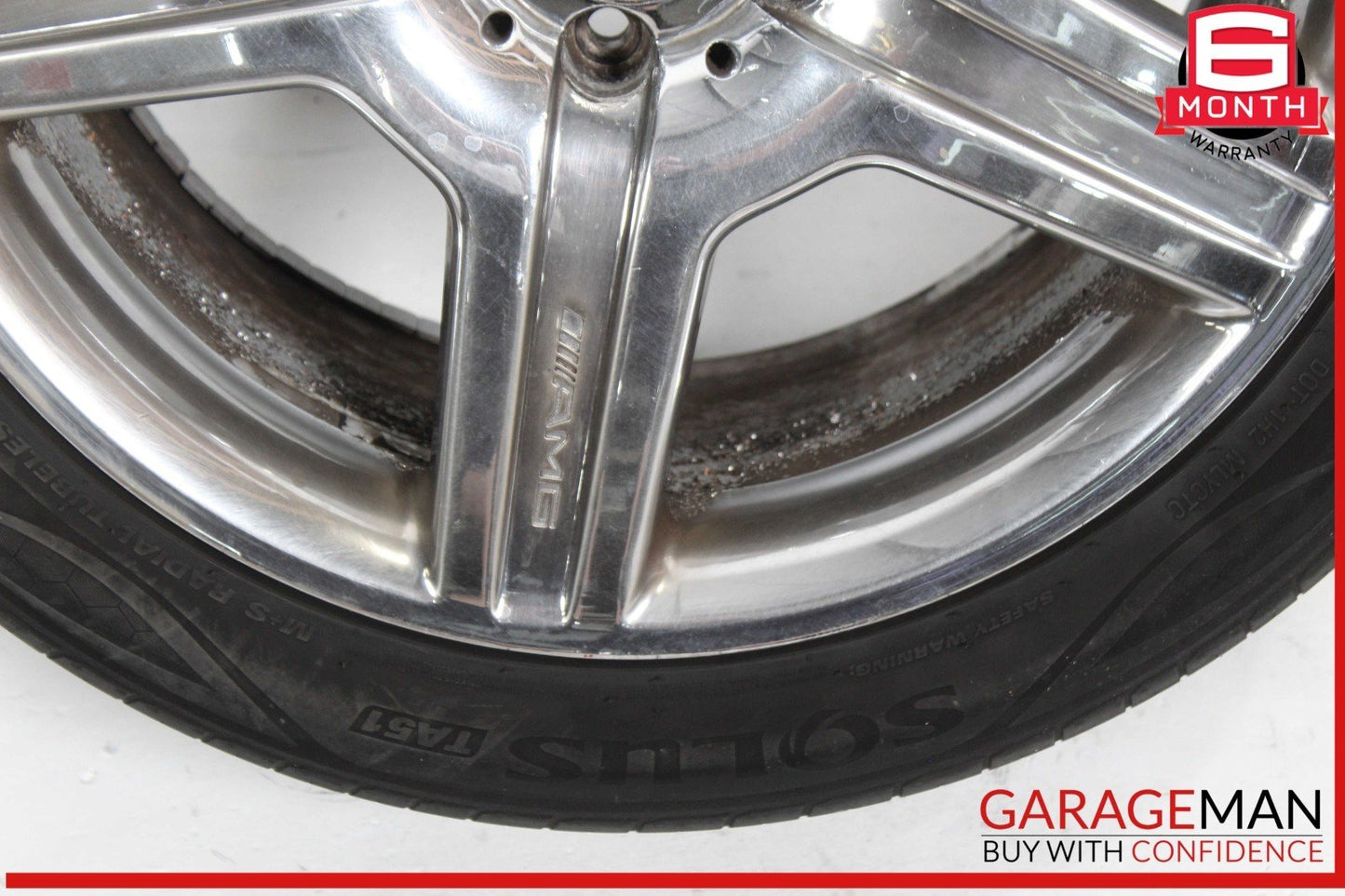 07-11 Mercedes W221 S550 CL63 AMG Wheel Tire Rim 9.5Jx19H2 ET43 OEM
