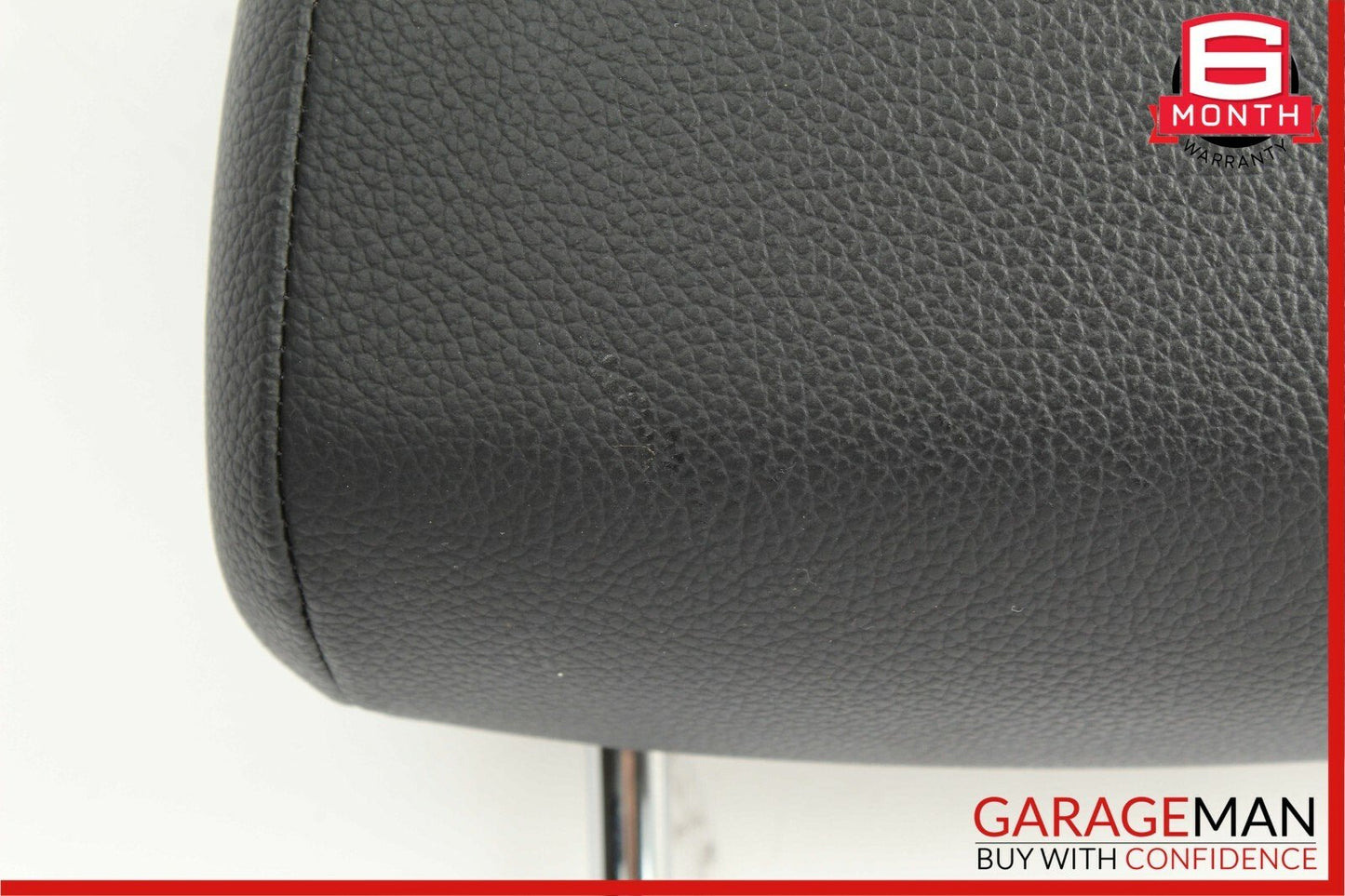 08-14 Mercedes W204 C250 Sedan Front Seat Cushion Headrest Head Rest Black OEM