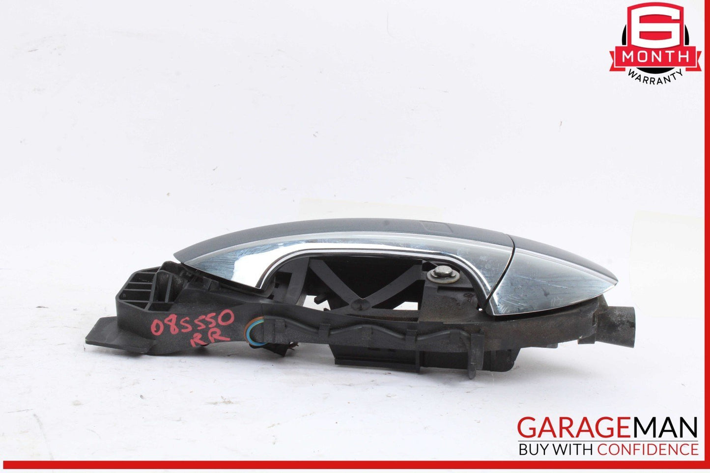 07-13 Mercedes W221 S550 Rear Right Passenger Side Exterior Door Handle Gray OEM