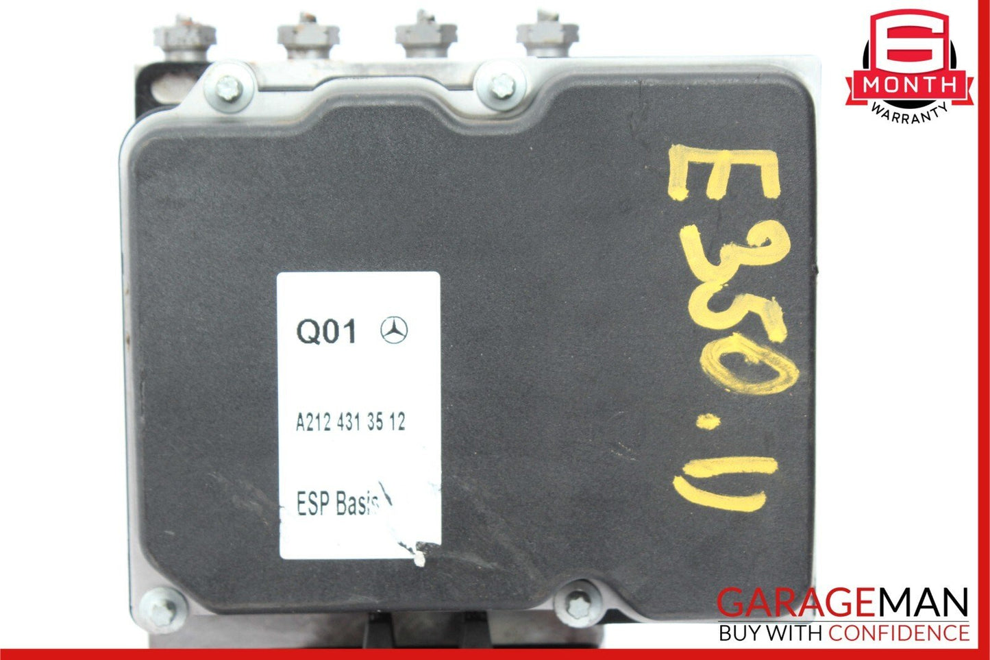 10-16 Mercedes W212 E550 E250 E350 ABS Brake Hydraulic Pump Control Module Unit