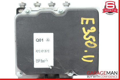 10-16 Mercedes W212 E550 E250 E350 ABS Brake Hydraulic Pump Control Module Unit