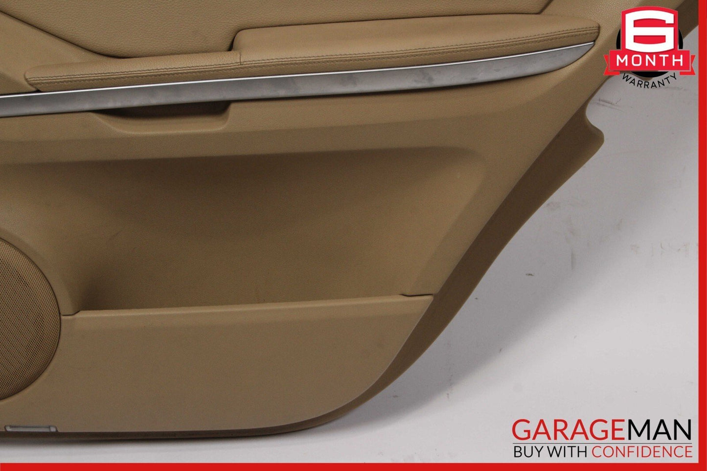 06-12 Mercedes X164 GL450 ML550 Rear Right Side Interior Door Panel Cover Brown