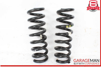 14-17 Maserati Ghibli Rear Right & Left Suspension Coil Spring Absorber Set OEM
