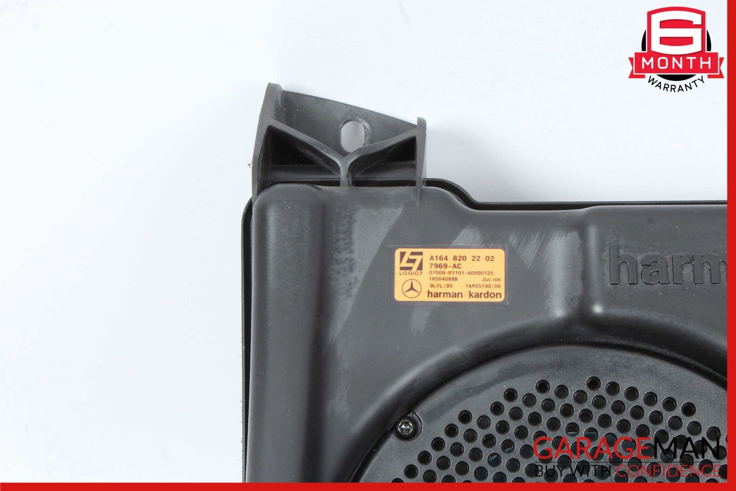 06-11 Mercedes W164 ML350 Harman Kardon Rear Sub Woofer Subwoofer Speaker OEM