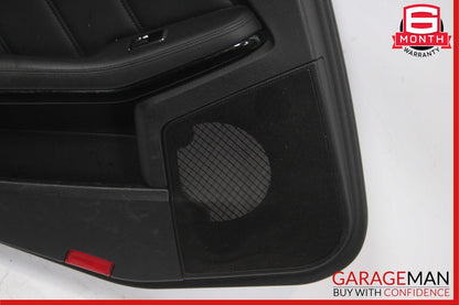 10-13 Mercedes W212 E550 E400 Rear Left Interior Door Trim Panel Assy Black